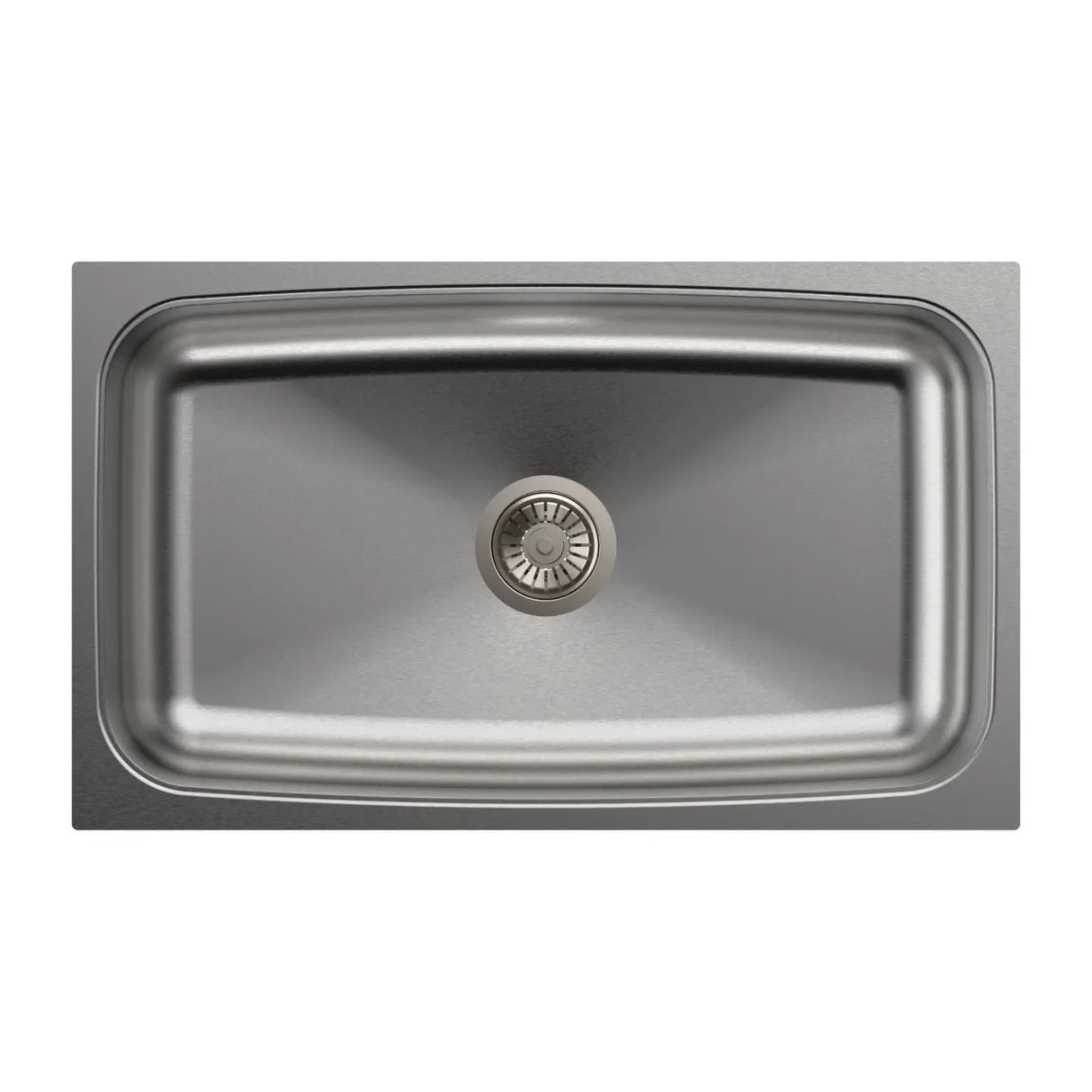 1 BOWL W/O DRAIN BOARD(DEPTH 8INCH) THK 1MM - CARYSIL -  ( MATT FINISH - ELEGANCE - 762x457 mm - 30inchX18inch )