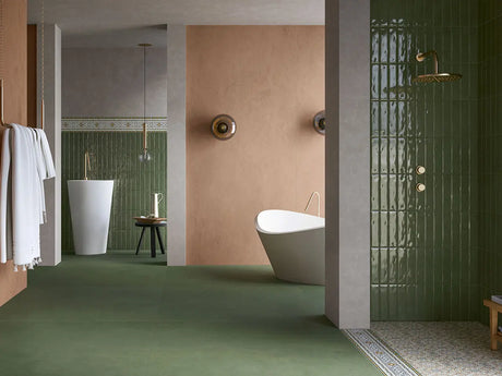 SPECTRA HERBS MATT - SIMPOLO-TILES -  (  - TINY TILE MATT - 198x198 mm - 7.8inchX7.8inch )