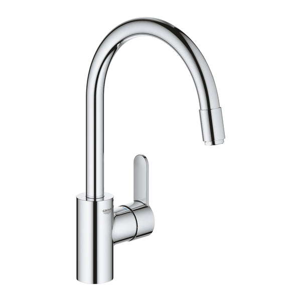 EUROSTYLE COSMOPOLITAN 1-HANDLE KITCHEN MIXER, C-SPOUT, PULL-OUT - GROHE -  ( CHROME - G3 - EUROSTYLE - 0x15 mm - 0inchX0.5inch )