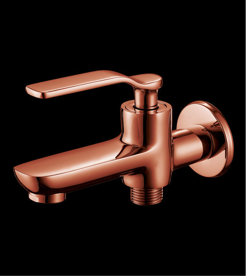 BRASS 2 WAY BIB COCK - AQUANT -  ( ROSE GOLD -  - 0x0 mm - 0inchx0inch )