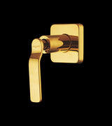 BRASS CONCEALED GOLD STOP COCK - AQUANT -  ( GOLD - WAVE SERIES - 0x0 mm - 0inchx0inch )