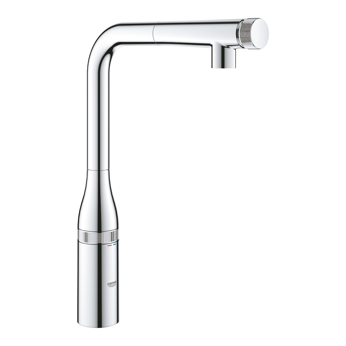 ESSENCE SMARTCONTROL 1-HANDLE SINK MIXER, L-SPOUT, PULL-OUT - GROHE - ( CHROME - G5 - SMARTCONTROL KITCHEN - 0x15 mm - 0inchX0.5inch )
