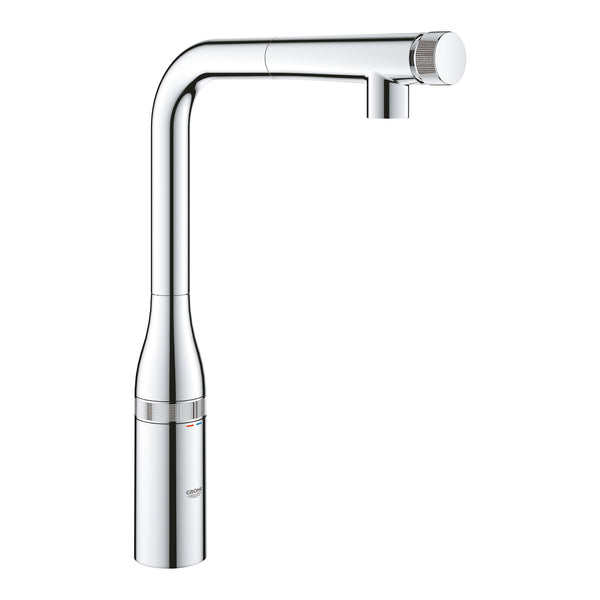 ESSENCE SMARTCONTROL 1-HANDLE SINK MIXER, L-SPOUT, PULL-OUT - GROHE -  ( CHROME - G5 - SMARTCONTROL KITCHEN - 0x15 mm - 0inchX0.5inch )