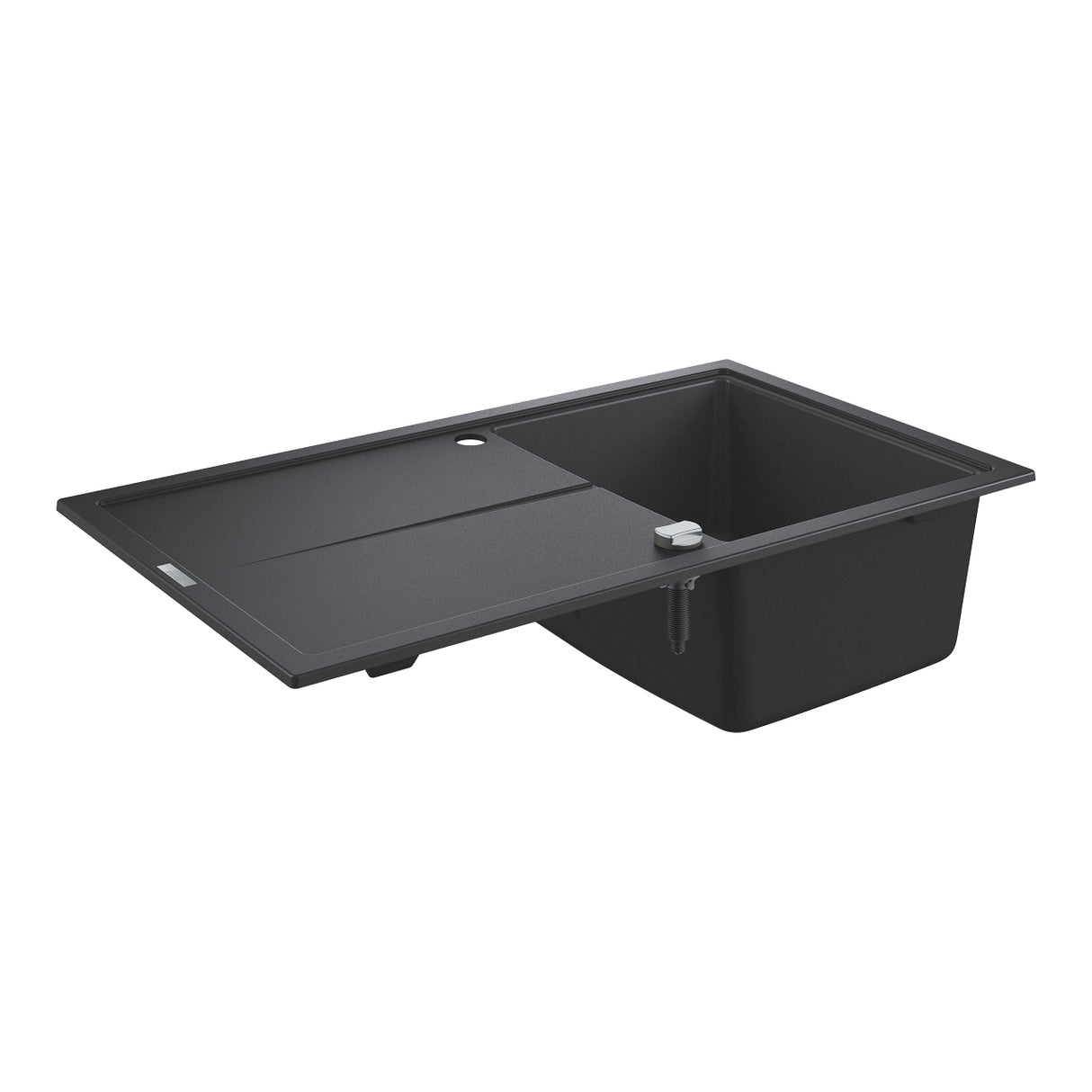 K400 SINK 50 -C 86/50 1.0 REV - GROHE-G2 -  ( GRANITE BLACK - K400 - 860x500 mm - 34.4inchX20inch )