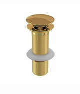 (PRUN) CLICK CLACK (POP-UP) WASTE F/T - JAQUAR FAUCETS -  ( GOLD - ALLIED - 0x125 mm - 0inchX5inch )