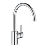 CONCETTO 1-HANDLE KITCHEN MIXER, C SPOUT SWIVEL - GROHE -  ( CHROME - G3 - CONCETTO - 0x15 mm - 0inchX0.5inch )