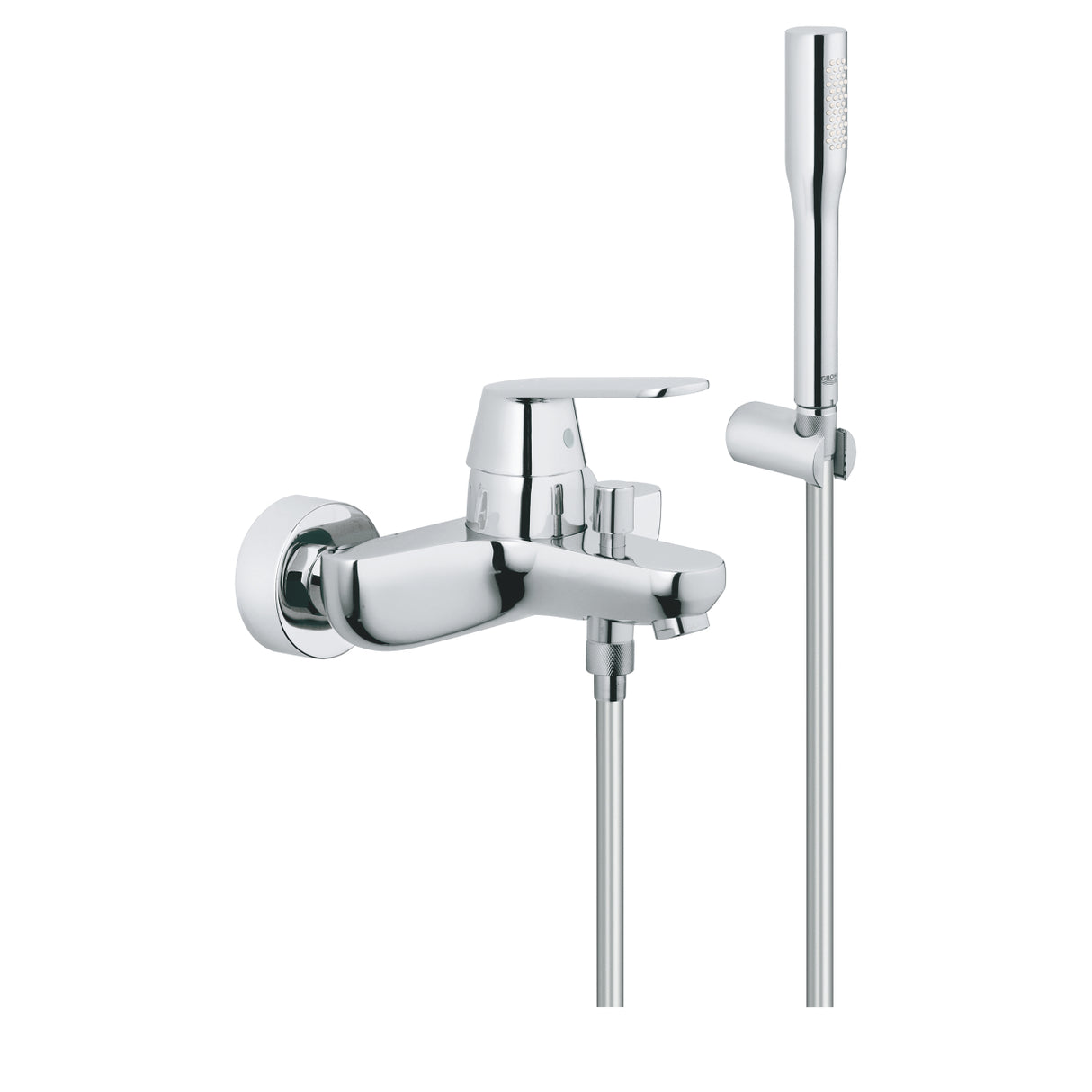 EUROSMART COSMOPOLITAN 1-HANDLE BATH/SHOWER MIXER SET, EXPOSED - GROHE -  ( CHROME - G3 - EUROSMART - 0x0 mm - 0inchX0inch )