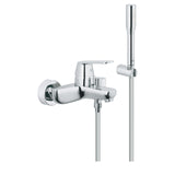 EUROSMART COSMOPOLITAN 1-HANDLE BATH/SHOWER MIXER SET, EXPOSED - GROHE -  ( CHROME - G3 - EUROSMART - 0x0 mm - 0inchX0inch )