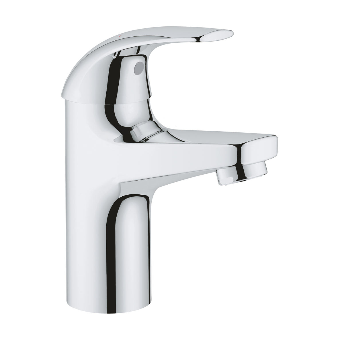 BAUCURVE 1-HANDLE BASIN MIXER WITHOUT POP-UP - GROHE-G2 -  ( CHROME - G2 - BAUCONTEMPORARY - 0x15 mm - 0inchX0.6inch )