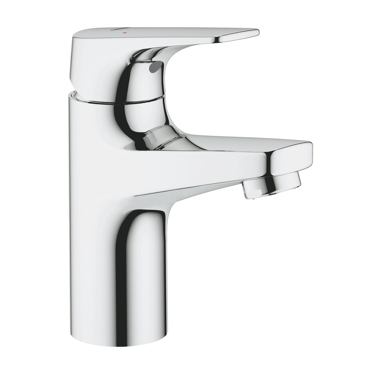 BAUFLOW 1-HANDLE BASIN MIXER WITHOUT POP-UP - GROHE-G2 -  ( CHROME - G2 - BAUCONTEMPORARY - 0x15 mm - 0inchX0.6inch )