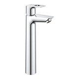 NEW BAULOOP 1-HANDLE BASIN MIXER WITHOUT POP-UP, XL SIZE - GROHE-G2 -  ( CHROME - G2 - BAUCOSMOPOLITAN - 0x15 mm - 0inchX0.5inch )