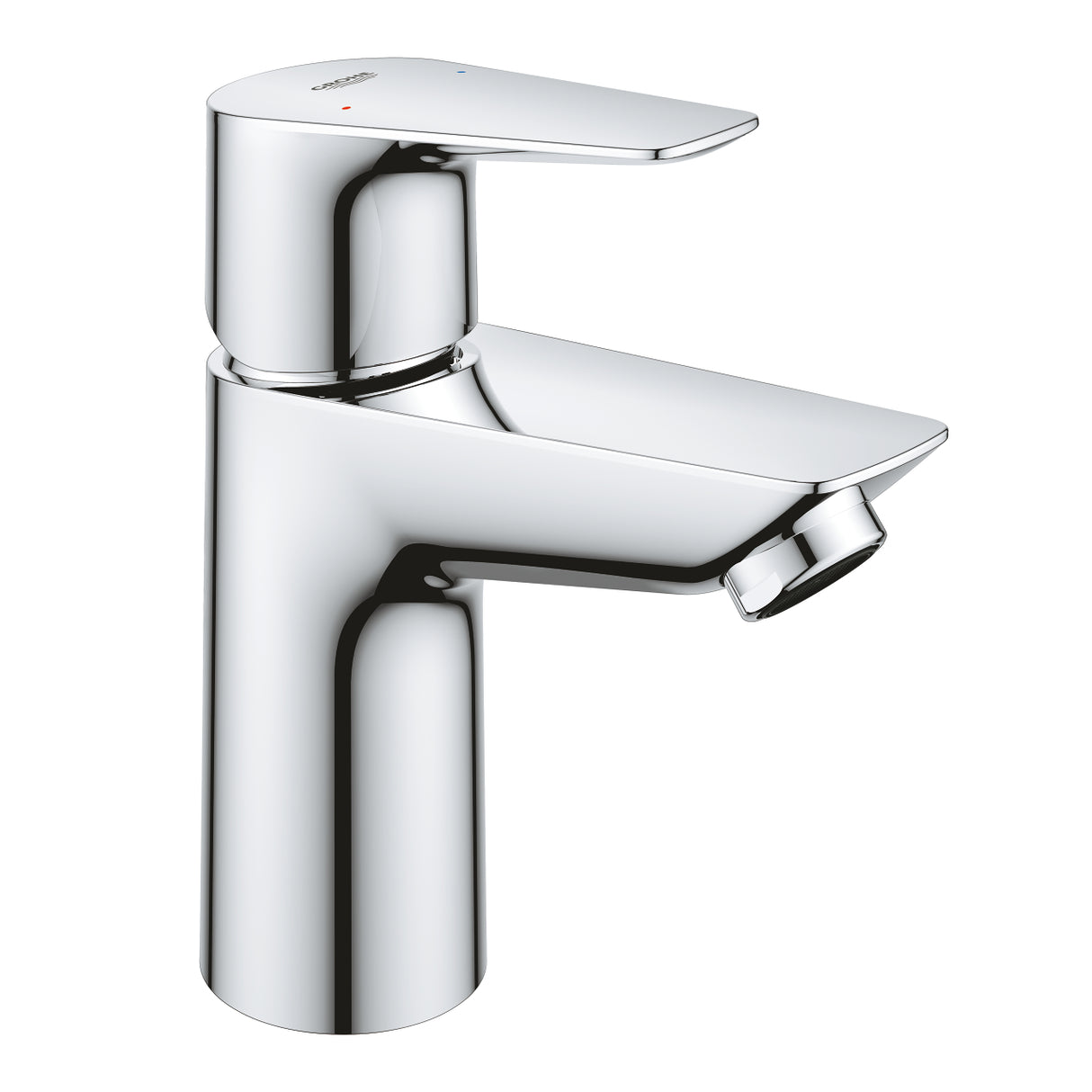 NEW BAUEDGE 1-HANDLE BASIN MIXER WITHOUT POP-UP, S SIZE - GROHE-G2 -  ( CHROME - G2 - BAUCOSMOPOLITAN - 0x15 mm - 0inchX0.5inch )