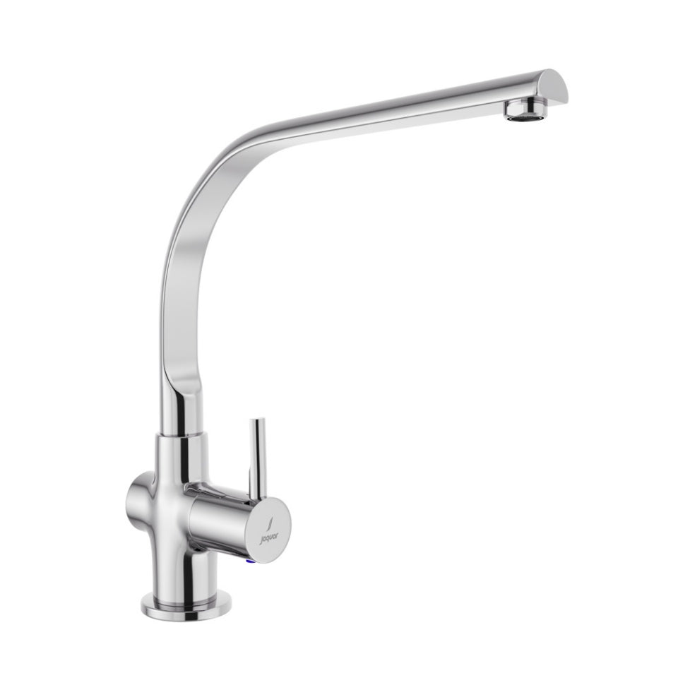 SINK COCK WITH LONG EXTENDED SWINGING SPOUT (TABLE MOUNTED)- JAQUAR FAUCETS - ( CHROME - FLORENTINE PRIME - 0x15 mm - 0inchX0.5inch )