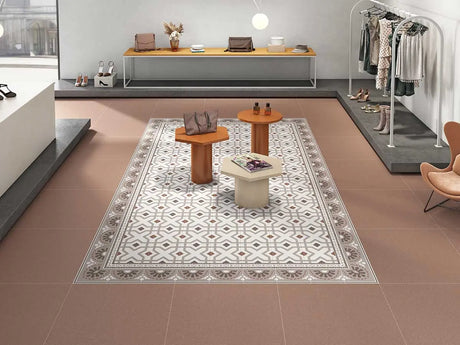 MORTA SILVER DECOR MATT - SIMPOLO-TILES -  (  - TINY TILE MATT - 198x198 mm - 7.8inchX7.8inch )