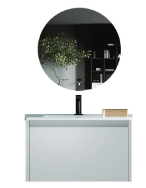 BASHAR 800 WASH BASIN- GERMA -  ( WHITE - BASHAR - 800x490 mm - 32inchX19.6inch )