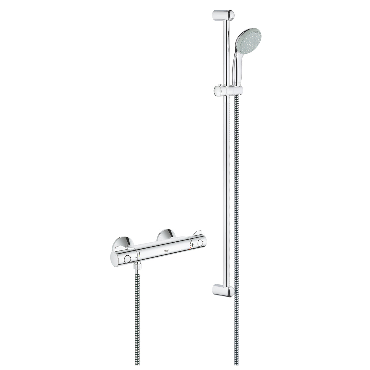 GRT 800 THM SHOWER EXP +SHOW.SET - GROHE -  ( CHROME - G3 - GROHTHERM 1000 - 0x15 mm - 0inchX0.5inch )