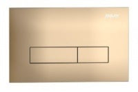 (PRUN) CONTROL PLATE - JAQUAR CISTERN -  ( GOLD - KUBIX - 240x155 mm - 9.6inchX6.2inch )