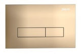 (PRUN) CONTROL PLATE - JAQUAR CISTERN -  ( GOLD - KUBIX - 240x155 mm - 9.6inchX6.2inch )