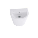 (PRUN) TWILIGHT INTEGRATED PEDESTAL WASH BASIN - HINDWARE -  ( STAR WHITE - TWLIGHT - 520x460 mm - 20.8inchX18.4inch )