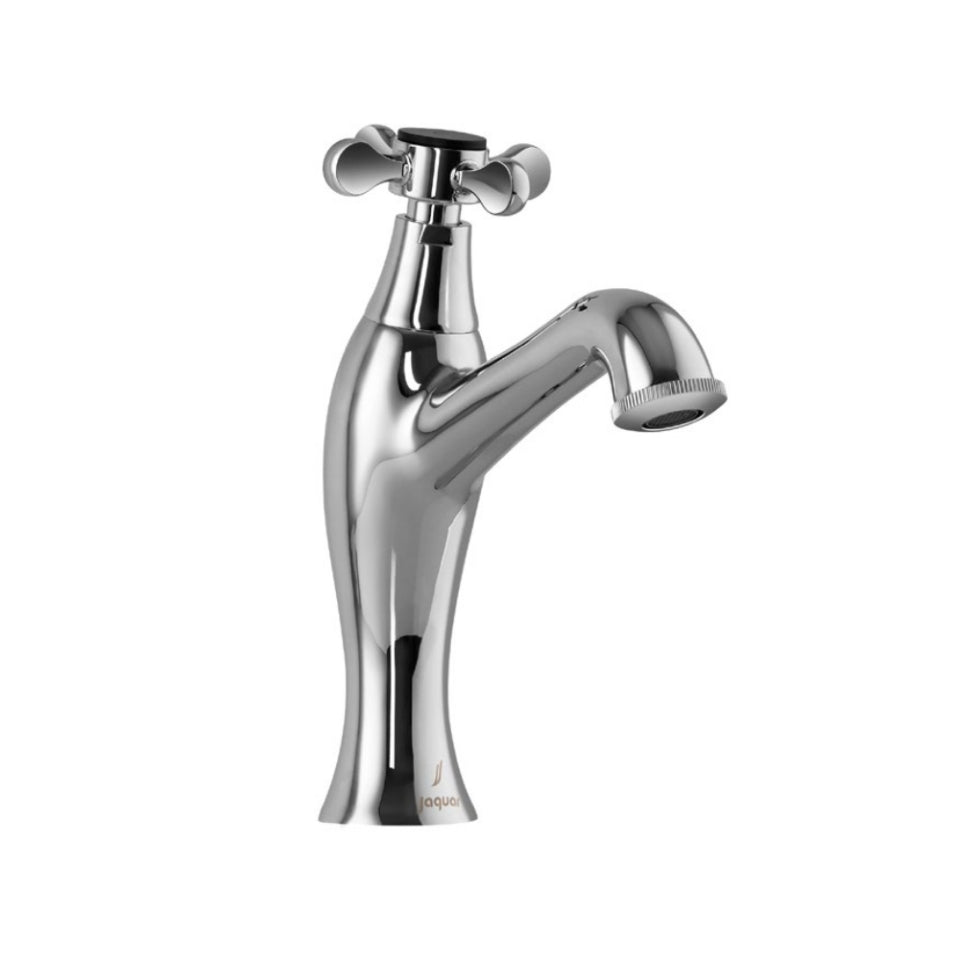 PILLAR COCK - JAQUAR FAUCETS - ( CHROME - QUEENS PRIME - 0x15 mm - 0inchX0.5inch )