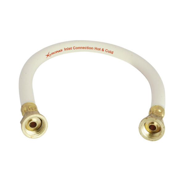 CONNECTION PIPE-BRASS TAIL & NUT - VIKING -  ( PVC -  - 600x15 mm - 24inchX0.5inch )