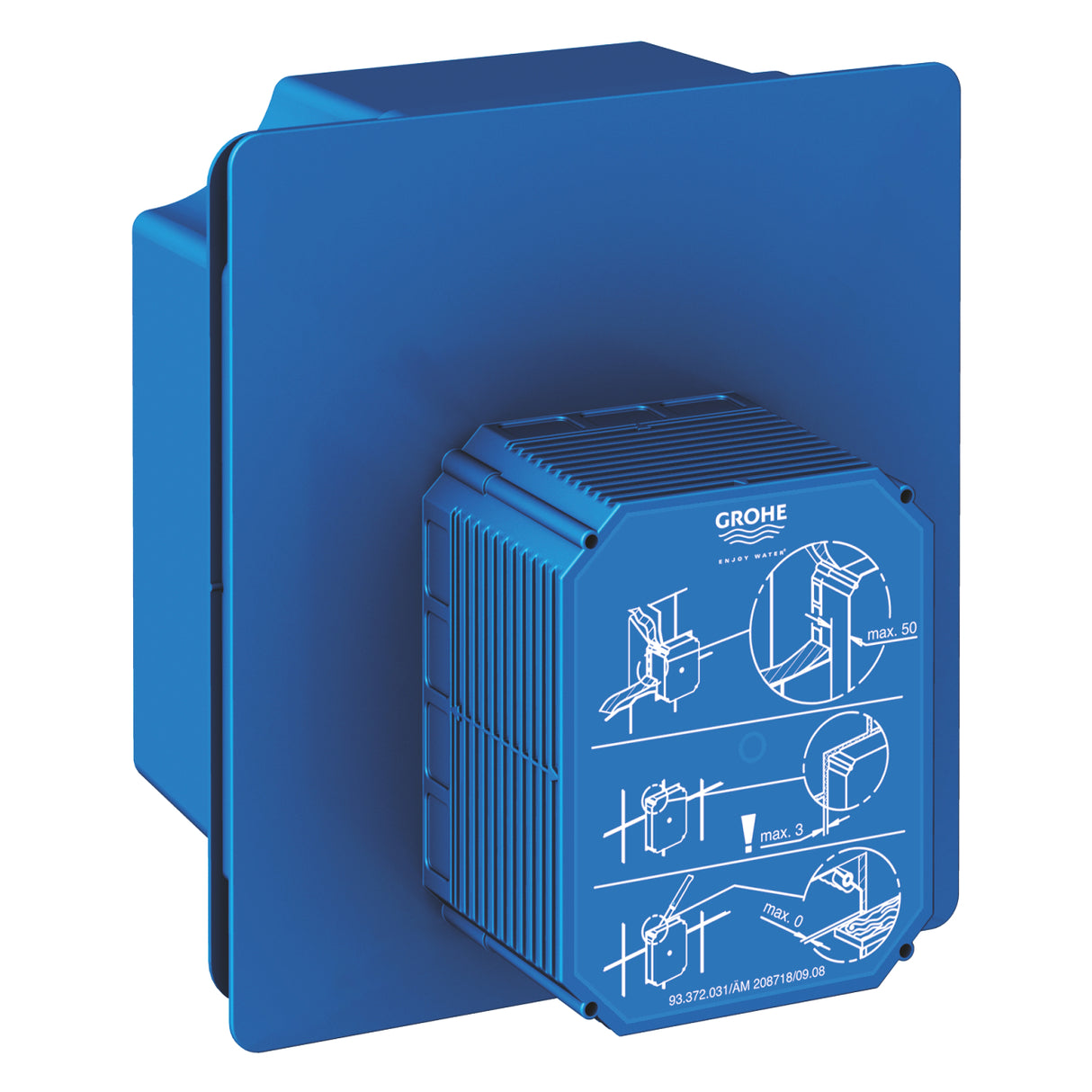 RAPIDO U URINAL FLUSH VALVE CONCEALED - GROHE -  ( POLISHED - G3 - RAPIDO U - 0x15 mm - 0inchX0.6inch )