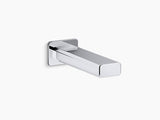 STRAYT-PLAIN BATH SPOUT W/O DIVERT - KOHLER PREMIUM -  ( POLISHED CHROME - PREMIUM - 0x0 mm - 0inchx0inch )