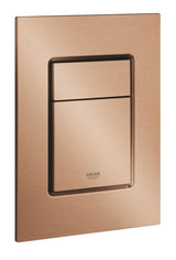 SKATE COSMOPOLITAN FLUSH PLATE, SMALL SIZE - GROHE -  ( BRUSHED WARM SUNSET - G4 - SKATE COSMOPOLITAN - 0x0 mm - 0inchX0inch )