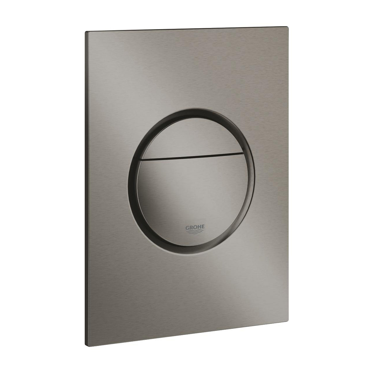 NOVA COSMOPOLITAN FLUSH PLATE, SMALL SIZE - GROHE -  ( BRUSHED HARD GRAPHITE - G4 - NOVA COSMOPOLITAN - 0x0 mm - 0inchX0inch )