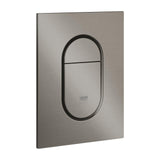 ARENA COSMOPOLITAN FLUSH PLATE, SMALL SIZE - GROHE -  ( BRUSHED HARD GRAPHITE - G4 - ARENA COSMOPOLITAN - 0x0 mm - 0inchX0inch )