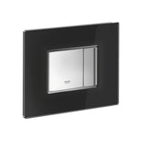 SKATE COSMOPOLITAN FLUSH PLATE, GLASS  - GROHE -  ( CHR/TITANIUM - G5 - SKATE COSMOPOLITAN - 0x0 mm - 0inchX0inch )