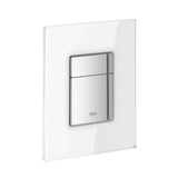 SKATE COSMOPOLITAN FLUSH PLATE, GLASS - GROHE -  ( CHR/TITANIUM - G5 - SKATE COSMOPOLITAN - 0x0 mm - 0inchX0inch )