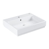 EUROCUBE BASIN, BUILT-IN 60CM - GROHE -  ( WHITE - G4 - EUROCUBE - 605x480 mm - 24inchX19inch )