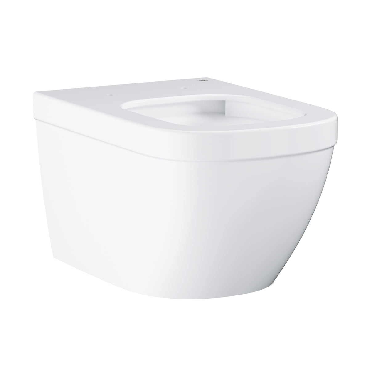 EURO CERAMIC TOILET WALL-HUNG RIMLESS WITHOUT SEAT COVER - GROHE -  ( WHITE - G3 - EURO CERAMIC - 0x0 mm - 0inchX0inch )