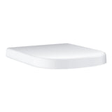 EURO CERAMIC TOILET SEAT COVER SOFT CLOSE - GROHE -  ( WHITE - G3 - EURO CERAMIC - 0x0 mm - 0inchX0inch )