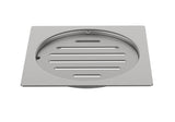 S.S DRAINER SQU (2IN1GRATING)W/O.HOLE - VIKING -  ( CHR -  - 0x125 mm - 0inchX5inch )
