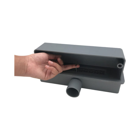 WALL CHANNEL DRAINER CENTRE HOLE - VIKING -  ( CHR -  - 276x125 mm - 11inchX5inch )