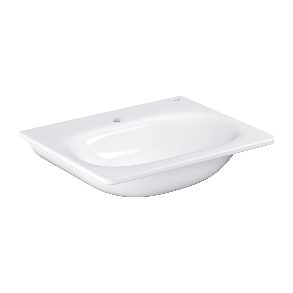 ESSENCE BASIN WALL-HUNG 60CM - GROHE -  ( ALPINE WHITE - G4 - ESSENCE - 600x485 mm - 24inchX19.4inch )