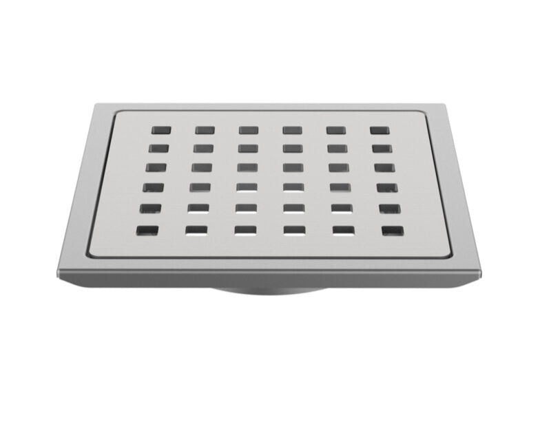 SQUARE DRAINER FRAME W/O COCKROACH TRAP - VIKING -  ( CHR -  - 150x150 mm - 6inchX6inch )