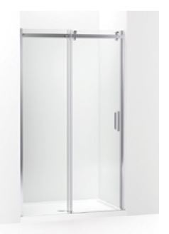 NEW LEVITY SMALL (W HANDLE)ENCLOSURE - KOHLER PREMIUM -  ( POLISHED CHROME - PREMIUM - 0x15 mm - 0inchX0.5inch )