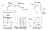 STEAM GENERATOR CONTROL KIT - KOHLER LUXURY - ( BRUSHED BRONZE - LUXURY - 0x15 mm - 0inchX0.5inch )