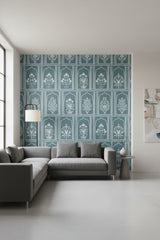 AREBIC AQUA FLOWER DECOR HL - INDIAN TILES - ( - CRIST DECOR - 1200x600 mm - 48inchX24inch)
