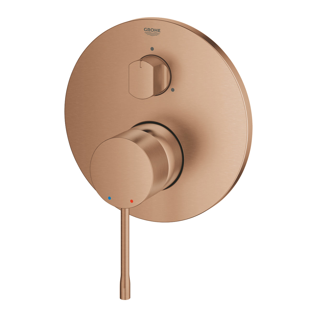 ESSENCE SINGLE-LEVER MIXER WITH 3-WAY DIVERTER TRIM - GROHE - (BRUSHED WARM SUNSET - G5 - ESSENCE - 0x15 mm -  0inchX0.5inch)