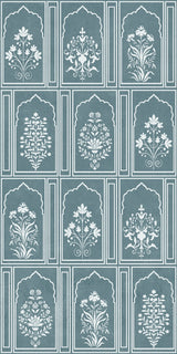 AREBIC AQUA FLOWER DECOR HL - INDIAN TILES - ( - CRIST DECOR - 1200x600 mm - 48inchX24inch)