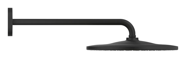 RAINSHOWER MONO 310 ROUND HEAD SHOWER SET 422 MM CEILING SHOWER ARM, 1 SPRAYS - GROHE -  ( PHANTOM BLACK - G5 - RAINSHOWER - 0x310 mm - 0inchX12.4inch )