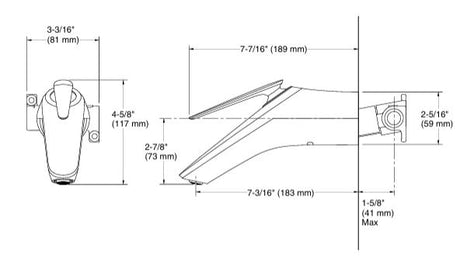 FLUENCE+ WM LAV FAUCET TRIM+VALVE - KOHLER PREMIUM -  ( CHROME - PREMIUM - 0x15 mm - 0inchX0.5inch )