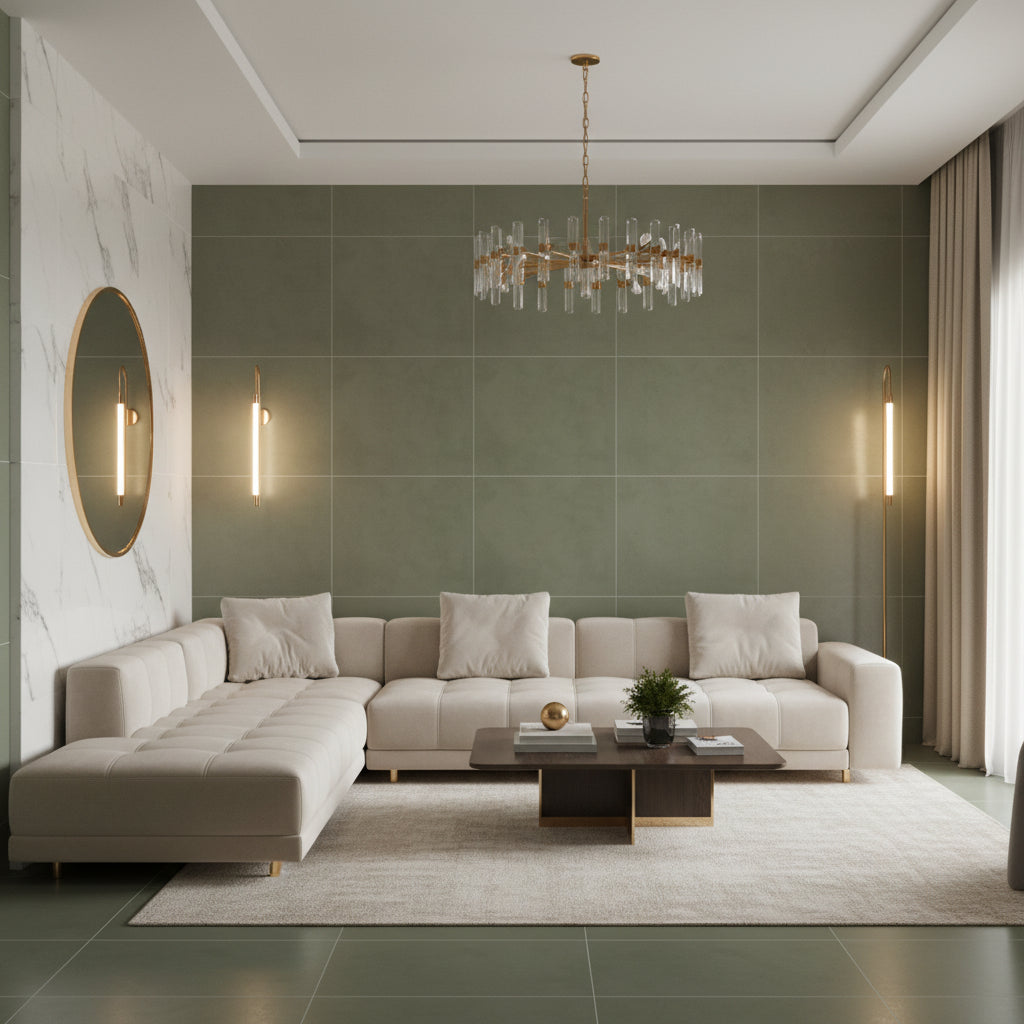 SPECTRA HERBS MATT - SIMPOLO-TILES -  (  - SPECTRA MATT - 1198x1198 mm - 48inchX48inch )