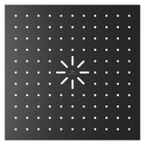 RAINSHOWER AQUA CEILING SHOWER COVER DUO - GROHE -  ( PHANTOM BLACK - G5 - RAINSHOWER AQUA - 334x334 mm - 13.36inchX13.36inch )