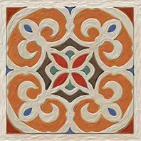 BRUSH MUD MATT - SIMPOLO-TILES -  (  - TINY TILE MATT - 198x198 mm - 7.8inchX7.8inch )