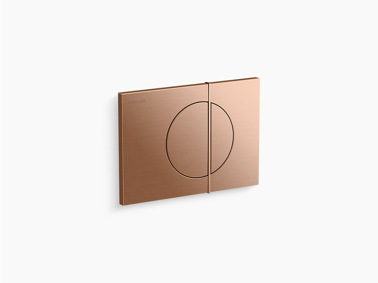 FACE PLATE (FLUSH PLATE)MECHANICAL - KOHLER PREMIUM -  ( BRUSHED ROSE GOLD - PREMIUM - 0x0 mm - 0inchX0inch )